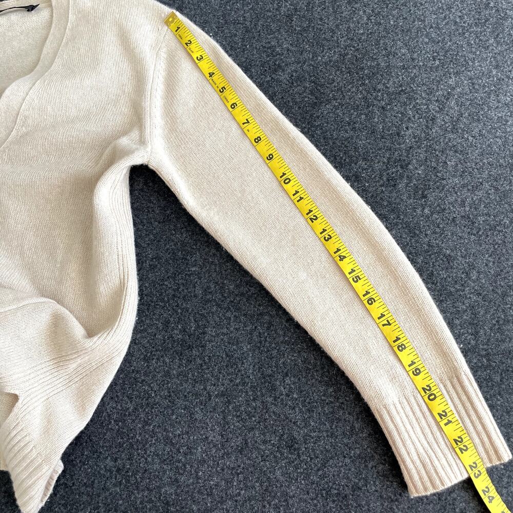 Jenni Kayne Everyday Cardigan Oatmeal Wool Cashmere Small - Picture 15 of 15